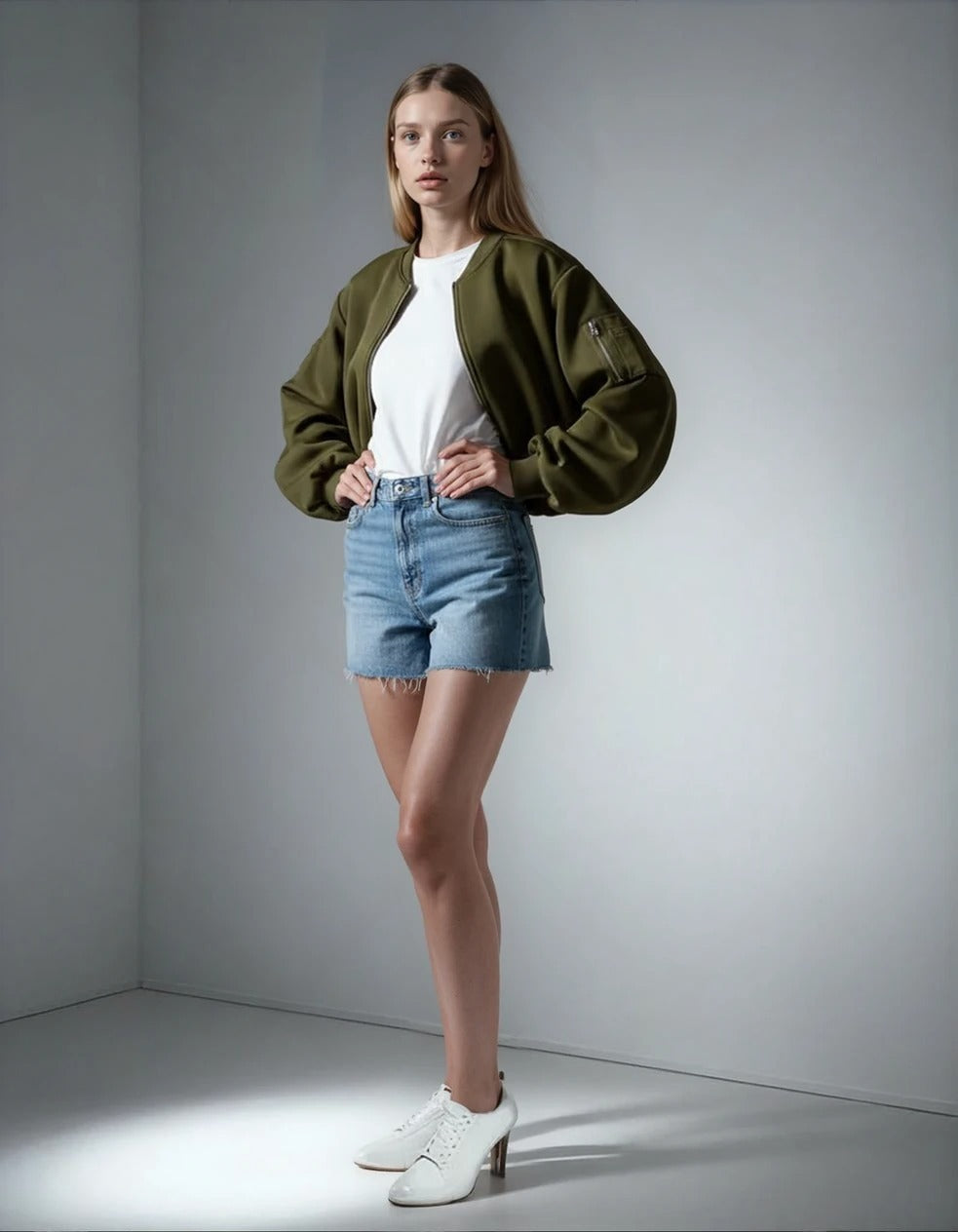 Moonveil Luxe Bomber