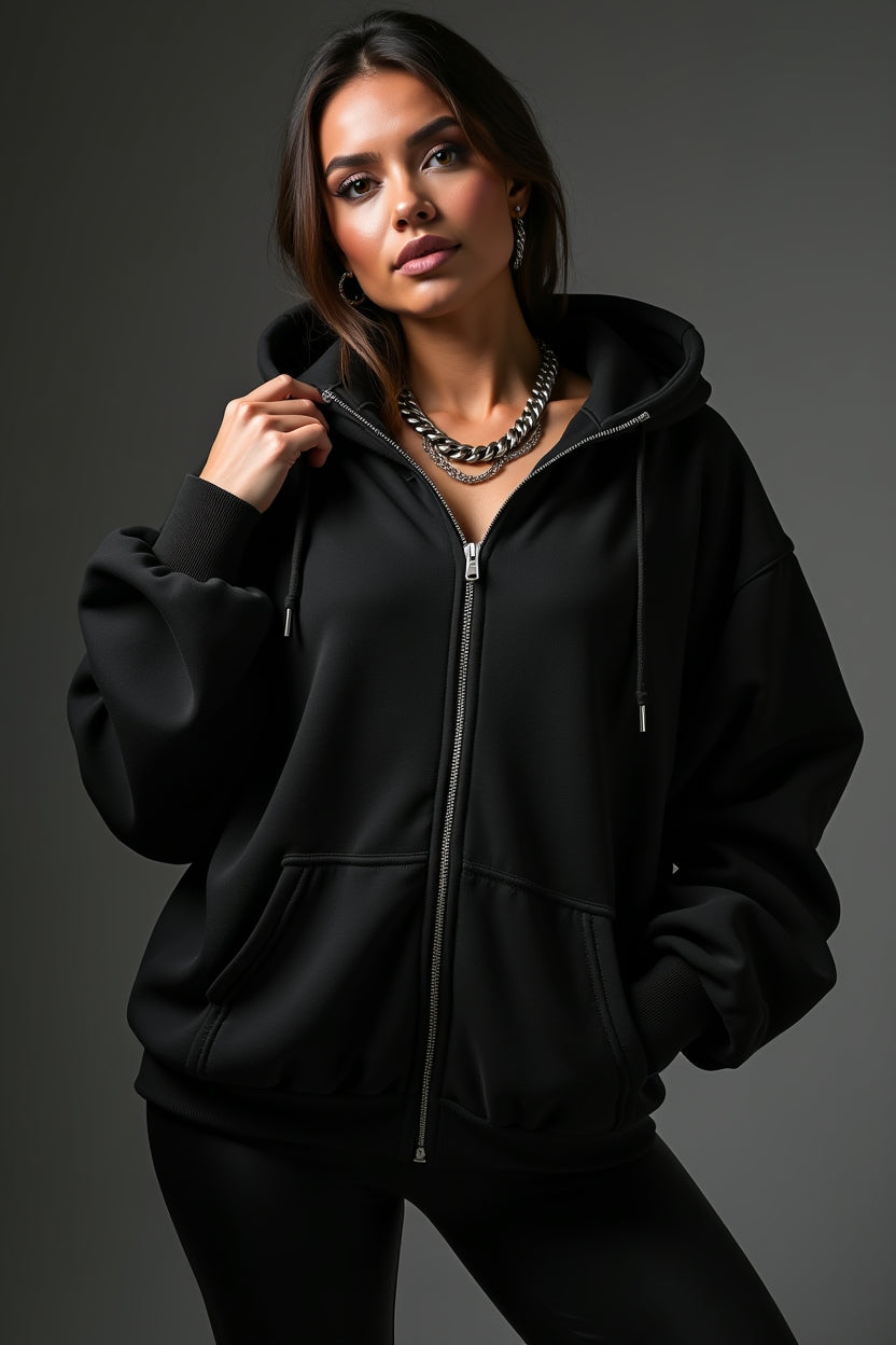 Moonveil Milano Classic Hooded Jacket