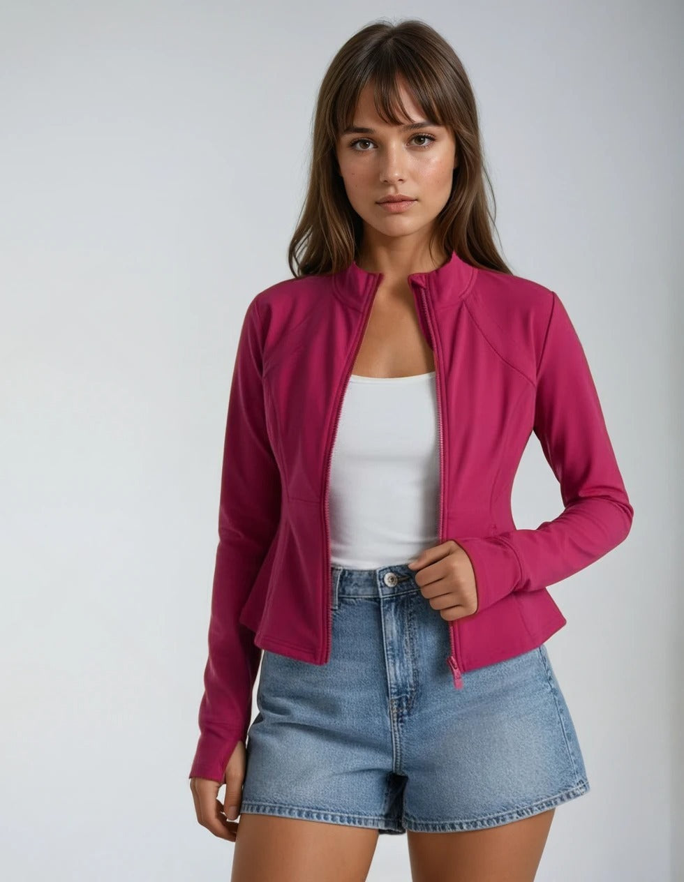 Moonveil Quick-Dry Fitness Jacket