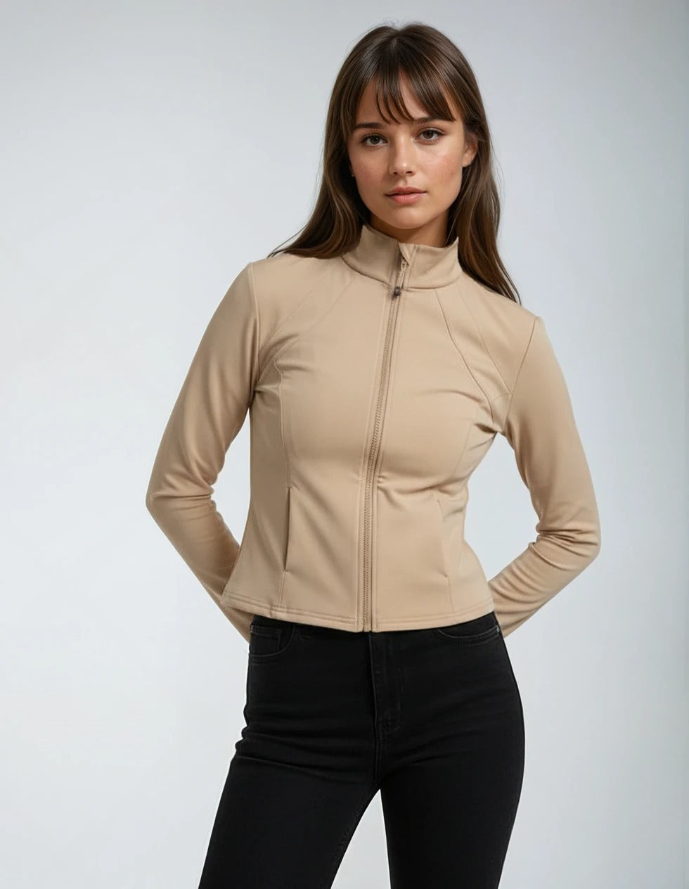 Moonveil Quick-Dry Fitness Jacket