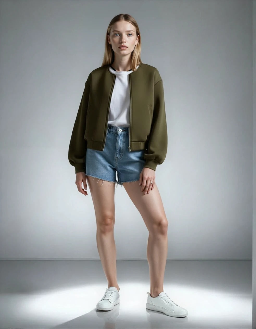 Moonveil Luxe Bomber