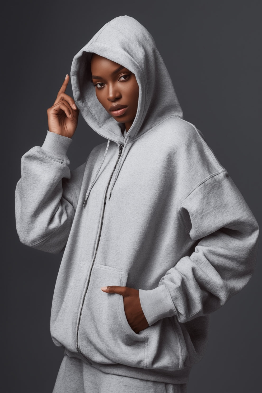 Moonveil Milano Classic Hooded Jacket