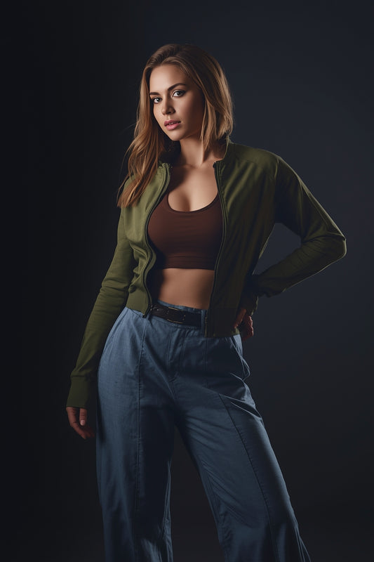 Moonveil Luxe Bomber