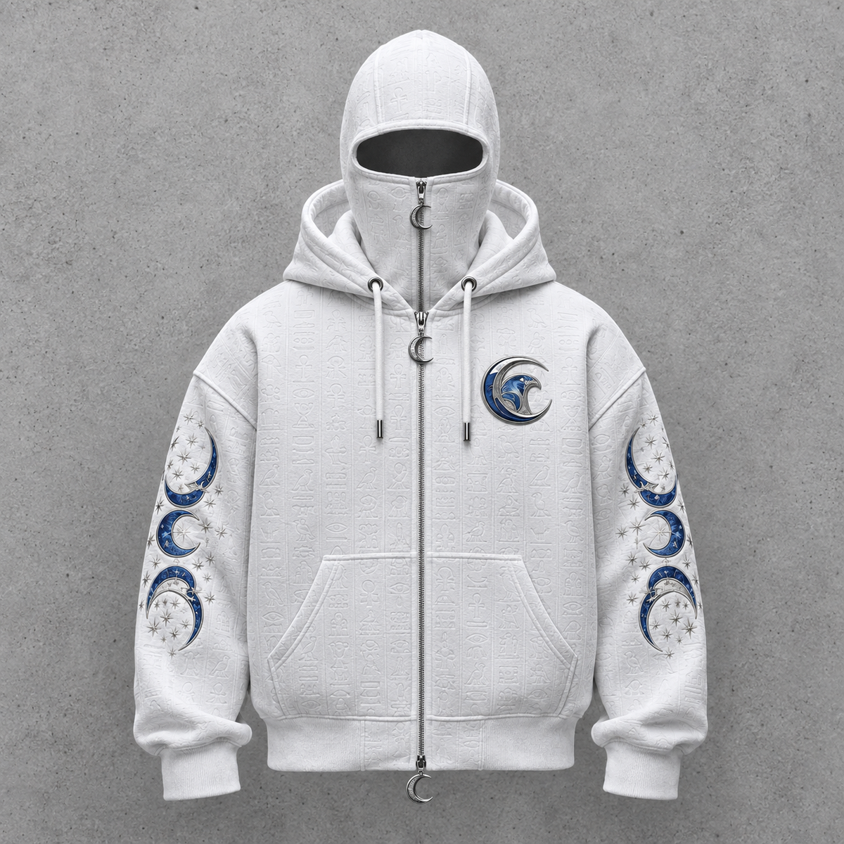 Crescent Falcon Balaclava Zip Hoodie