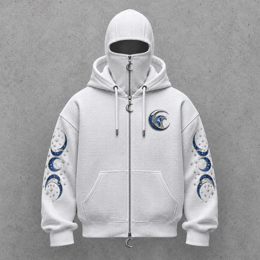 Crescent Falcon Balaclava Zip Hoodie