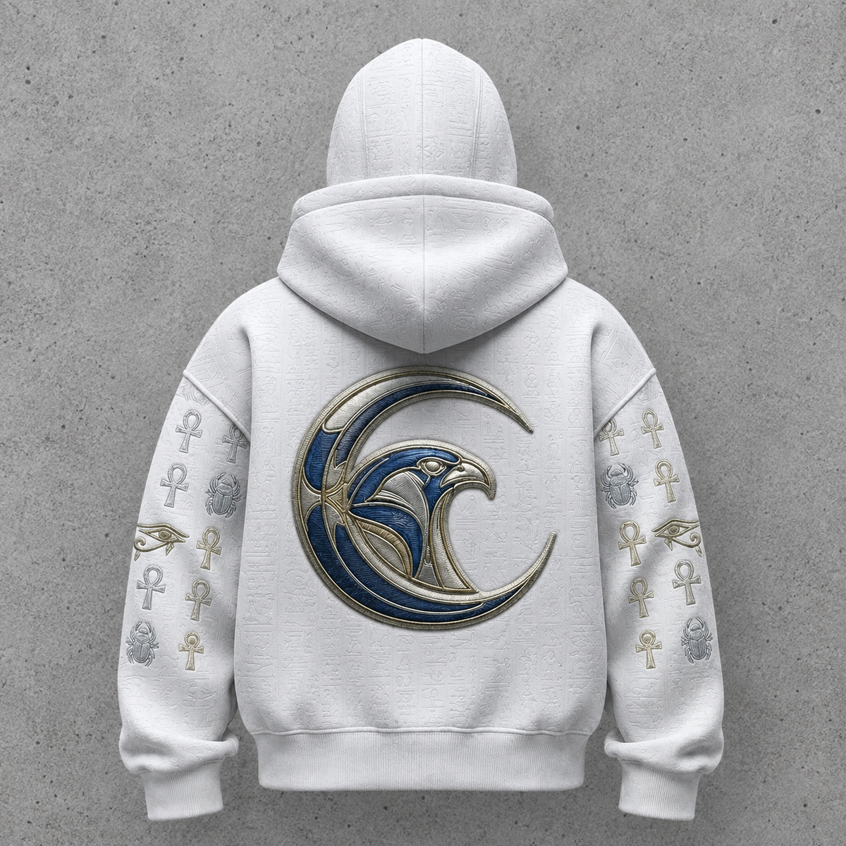 Crescent Falcon Balaclava Zip Hoodie
